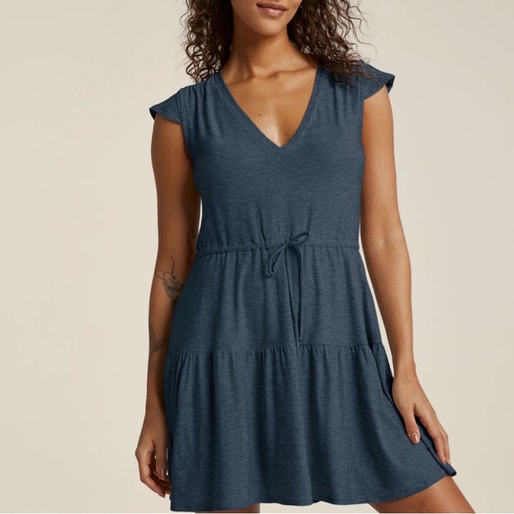 Beyond Yoga Dresses & Skirts - Featherweight Out & About Ruffle Dress